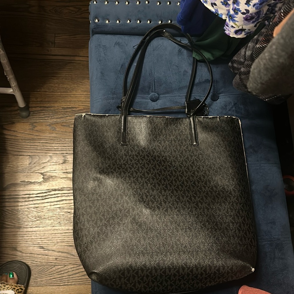 Black MK tote